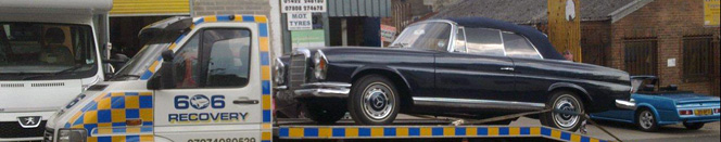 Classic Mercedes Car & Vehicle Breakdown Recovery in Batley