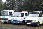 The 606 vehicle recovery fleet based in Halifax West Yorkshire